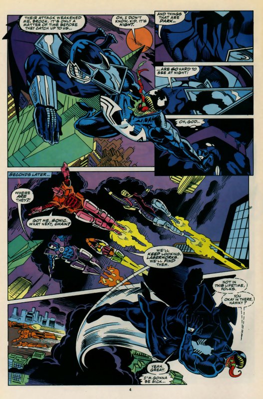 DARKHAWK #36 (1994) TOD SMITH | TRADE DRESS | DIRECT EDITION