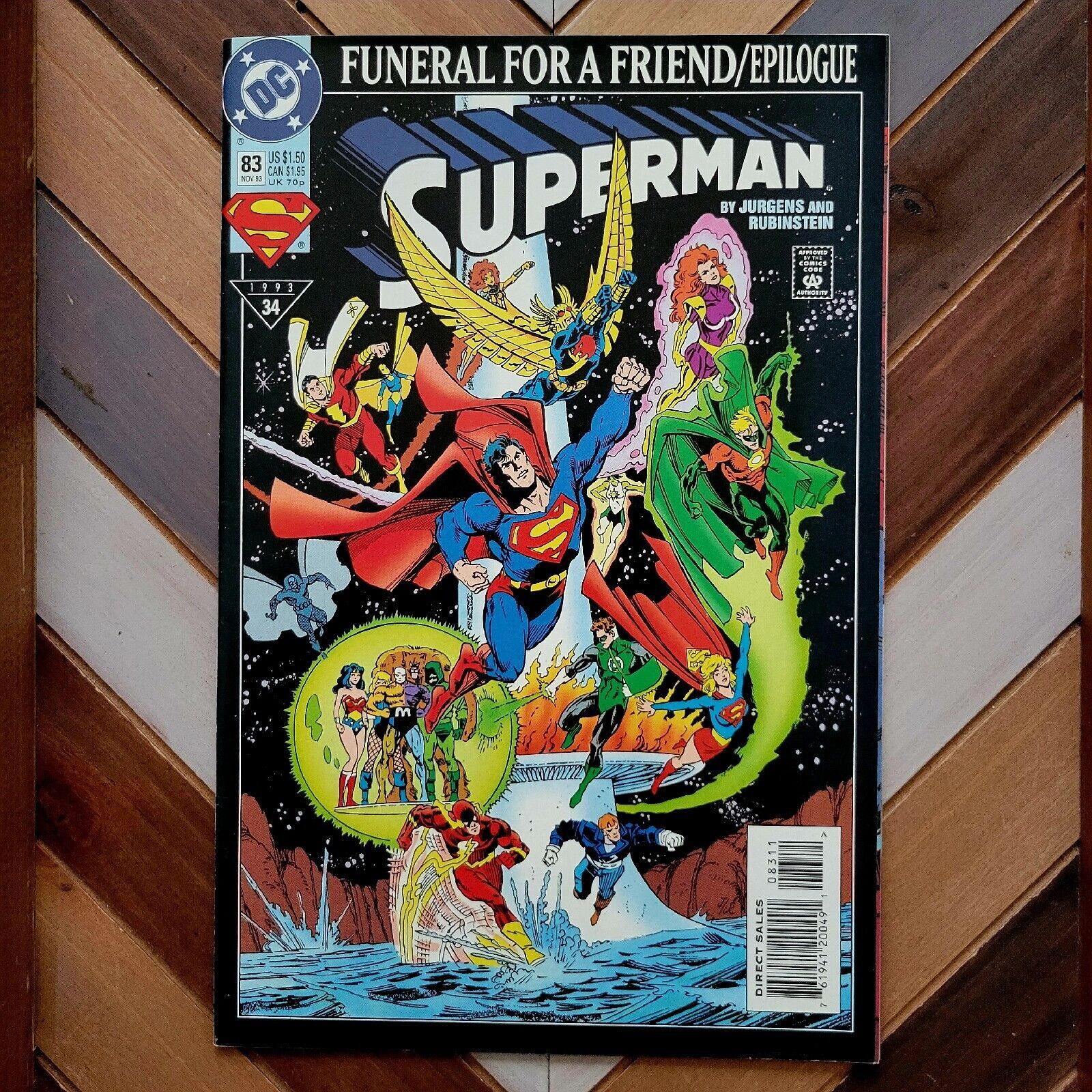 Superman: Funeral for a Friend by Dan Jurgens