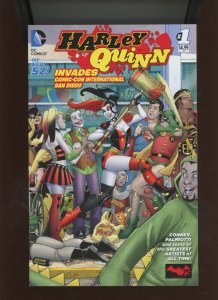 (2014) Harley Quinn Invades Comic-Con International: San Diego #1 (9.2 OB)