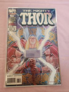 THE MIGHTY THOR # 475 EMBOSSED COVER