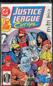 Justice League Europe #1 (1989) Justice League [Key Issue]