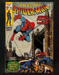 Amazing Spider-Man #95 Spidey in London!