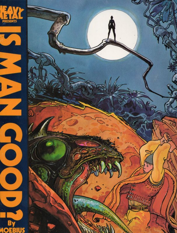 Heavy Metal Presents Is Man Good (1978)Comic Magazine Moebius Grade VG/F 5.0