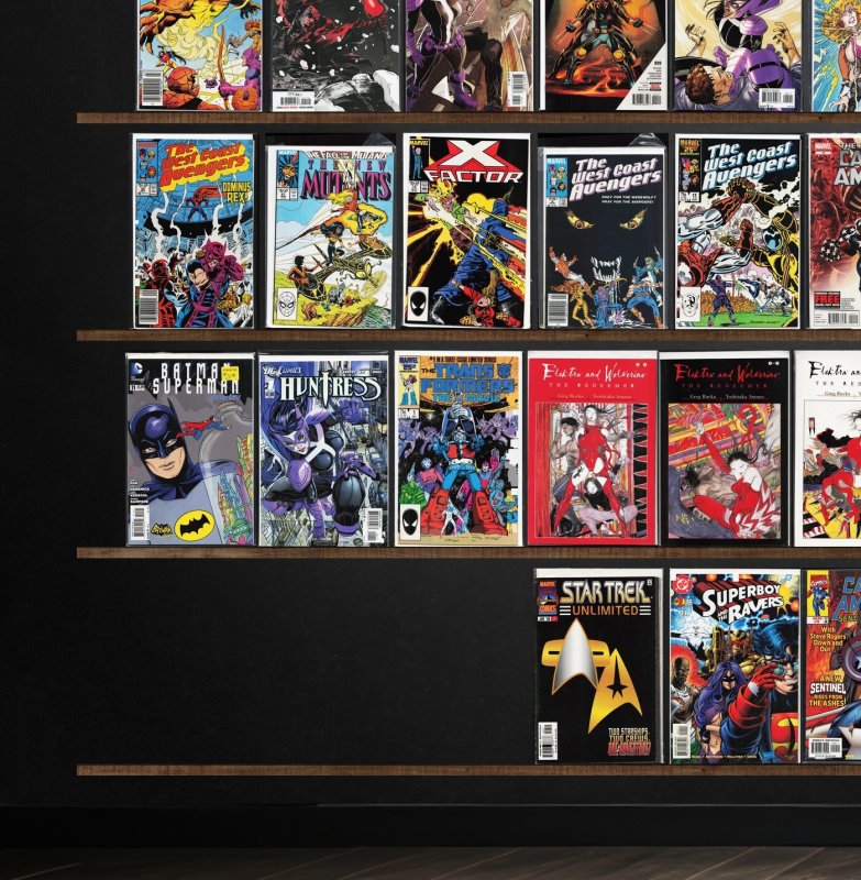 Huge Lot 140+ Comics with West Coast Avengers, Spawn, Superboy & More!