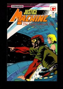 JUSTICE MACHINE #20, NM-, Elementals, Comico, 1987 1988 more in store