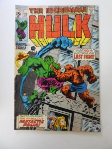 The Incredible Hulk #122 (1969) FN- condition date stamp front cover