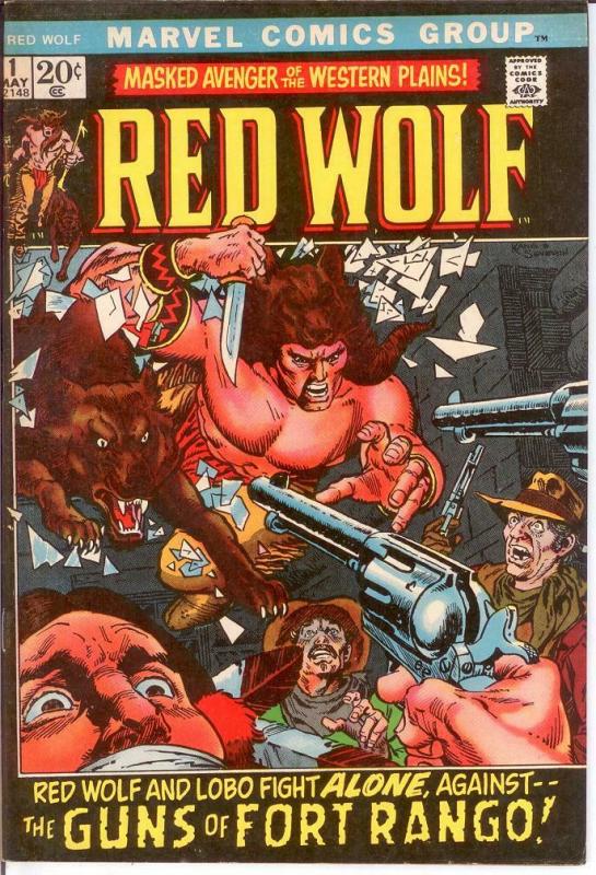 RED WOLF 1 F-VF May 1972 COMICS BOOK