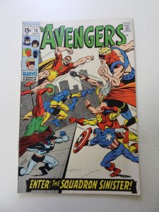 The Avengers #70 (1969) FN/VF condition