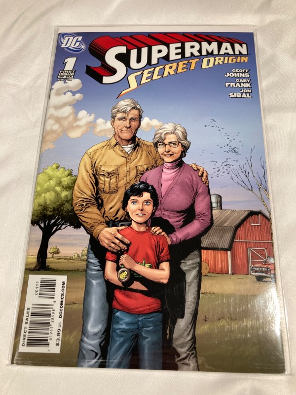 Superman: Secret Origin #1 2 3 4 5 6 full run (2009)