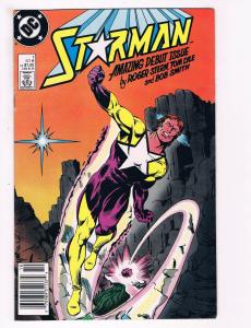 Starman # 1 NM DC Comic Books Amazing Debut Issue Roger Stern WOW!!!!!!!!!!! SW3