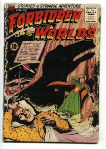 Forbidden Worlds #36 1955- Horror Monster cover