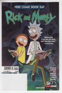 RICK & MORTY (2017 ONI PRESS INC.) #1 Unstamped NM-  FCBD 2017