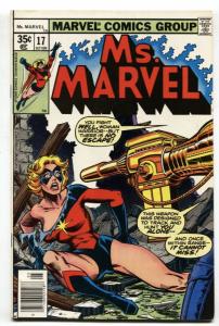 MS. MARVEL #17 1st MYSTIQUE cameo-Avengers-Marvel-1978 vf