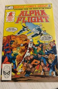 Alpha Flight #1 (1983)first issue solo series John Byrne