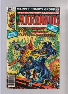 MICRONAUT #28 - Newsstand (5.0) 1981