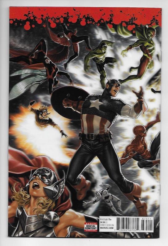 Avengers #675 Lenticular 3D Variant (Marvel, 2018) NM