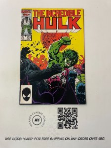 Incredible Hulk # 329 NM- Marvel Comic Book Monsters 1987 Al Milgrom 9 J226