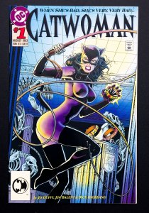 Catwoman #1 (1993) - Embossed Cover- 1st Issue in Series- NM!