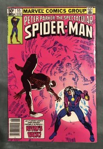 The Spectacular Spider-Man #55 Newsstand Edition (1981)