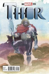 (2015) THOR #2 1:25 Ribic VARIANT COVER! 1st Full Appearance JANE FOSTER as THOR