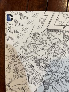 Justice League of America #7 Variant Cover (2016)