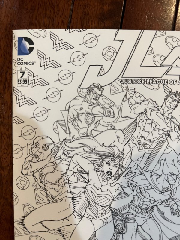 Justice League of America #7 Variant Cover (2016)