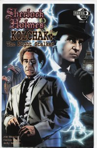 Crossover Cover: Sherlock Holmes & Kolchak: The Night Stalker