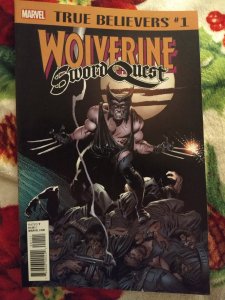 Wolverine Sword Quest True Believers #1 NM