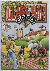 CLASS WAR COMIX - 5.5, OW - 1st printing
