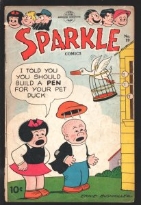 Sparkle #19  1951 - United Features  -VG - Comic Book