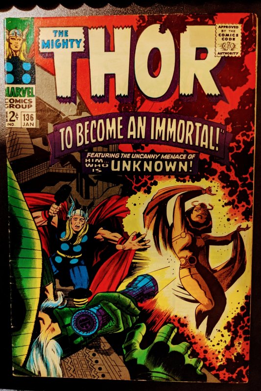 Thor #136 (1967) VF-