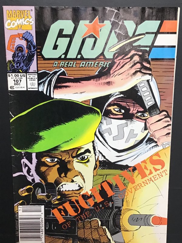 G.I. Joe: A Real American Hero #107 (1990) (JH)