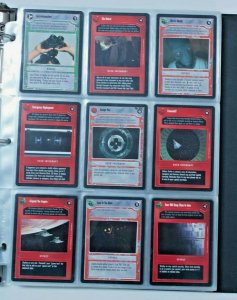 Star Wars Ccg TCG Premiere Limitata (1995) 310/324 Nero Boarder 