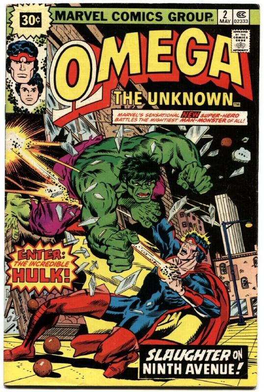 OMEGA THE UNKNOWN #2-30 CENT PRICE VARIANT-1976 