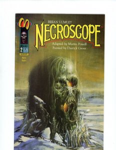 Necroscope #1A, 1B, 2 LOT  - Bob Eggleton Cover Daerick Gross Int (6.0/6.5) 1992