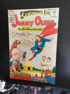 Superman's Pal, Jimmy Olsen #58 (1962) medicine man Jimmy! VG/FN wow!