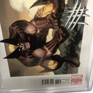 Wolverine (2012) # 313 (CGC 9.8 SS) Signed Arthur Adams * Variant Edition C=7