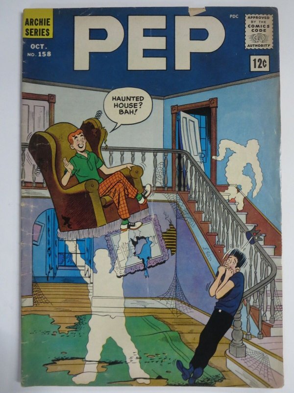 PEP  158 G (10/1962) Archie in a Haunted House! COMICS BOOK