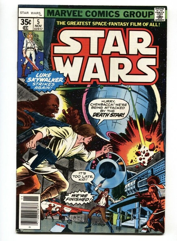 STAR WARS #5-1977- Darth Vader  VF/NM comic book