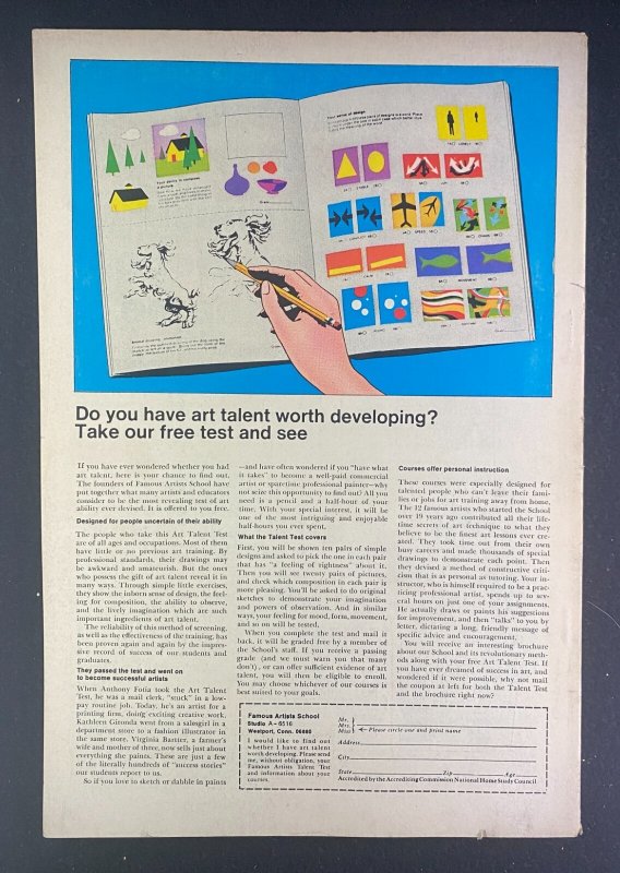 Nick Fury, Agent of SHIELD (1968) #18 FN/VF (7.0)