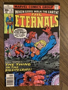 Eternals #16 VF/NM Kirby Ikaris Sersi Cosmic Hulk 1st Dromedan Bronze Jack Kirby