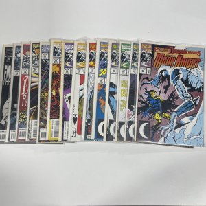 Marc Spector Moon Knight 1-60 Missing 4 Issue Near Complete VF-NM Marvel 1989