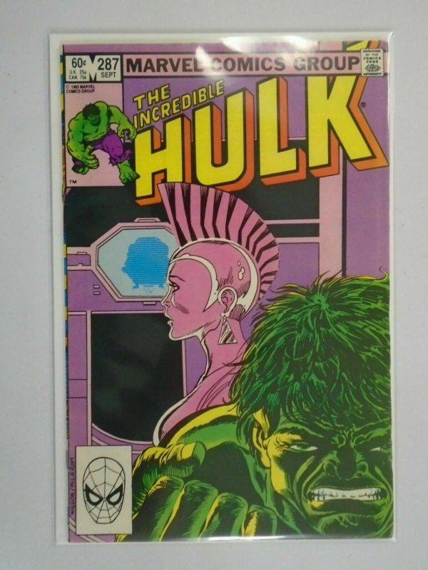 Incredible Hulk #287 Direct edition 4.0 VG (1983 1st Series)