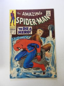 The Amazing Spider-Man #52 (1967) GD condition piece missing ad page