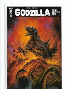 Godzilla Rage Across Time 5 (2016, IDW Comics)    nw125