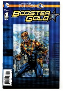 BOOSTER GOLD: FUTURES END #1 comic book NM- Lenticular cover 2014