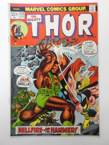 Thor #210 (1973) vs Ulik! Sharp VF- Condition!