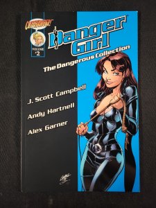 Danger Girl 2PC #1 3rd Print + #2 2nd Print / J. Scott Campbell (9.0/9.2) 1999