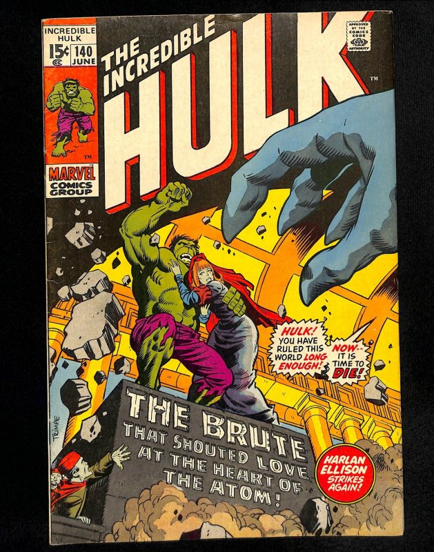 Incredible Hulk (1962) #140 1st Jarella!