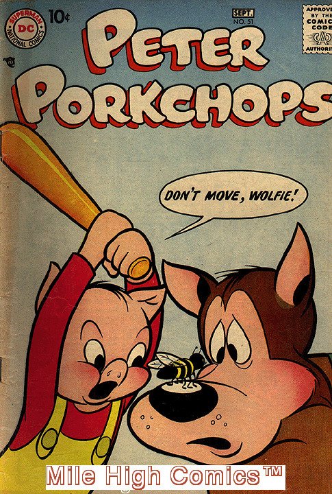 PETER PORKCHOPS (1949 Series) #51 Good Comics Book